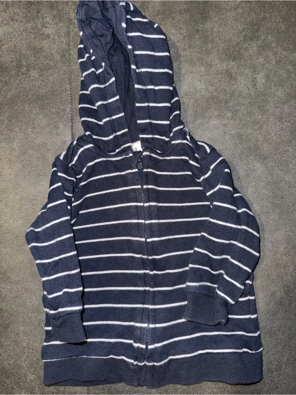 Carter's H&M Navy, Light Gray & Heather Gray Zip Hooded Sweatshirts - 4 Pack